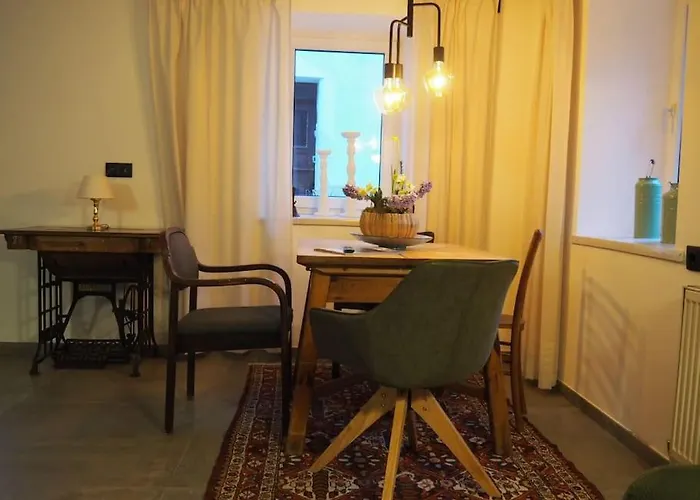 Prázdninový dům Haeuschen Im Ortskern *